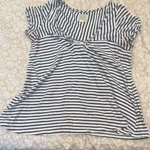 Anthro Little Yellow Button Women's Top